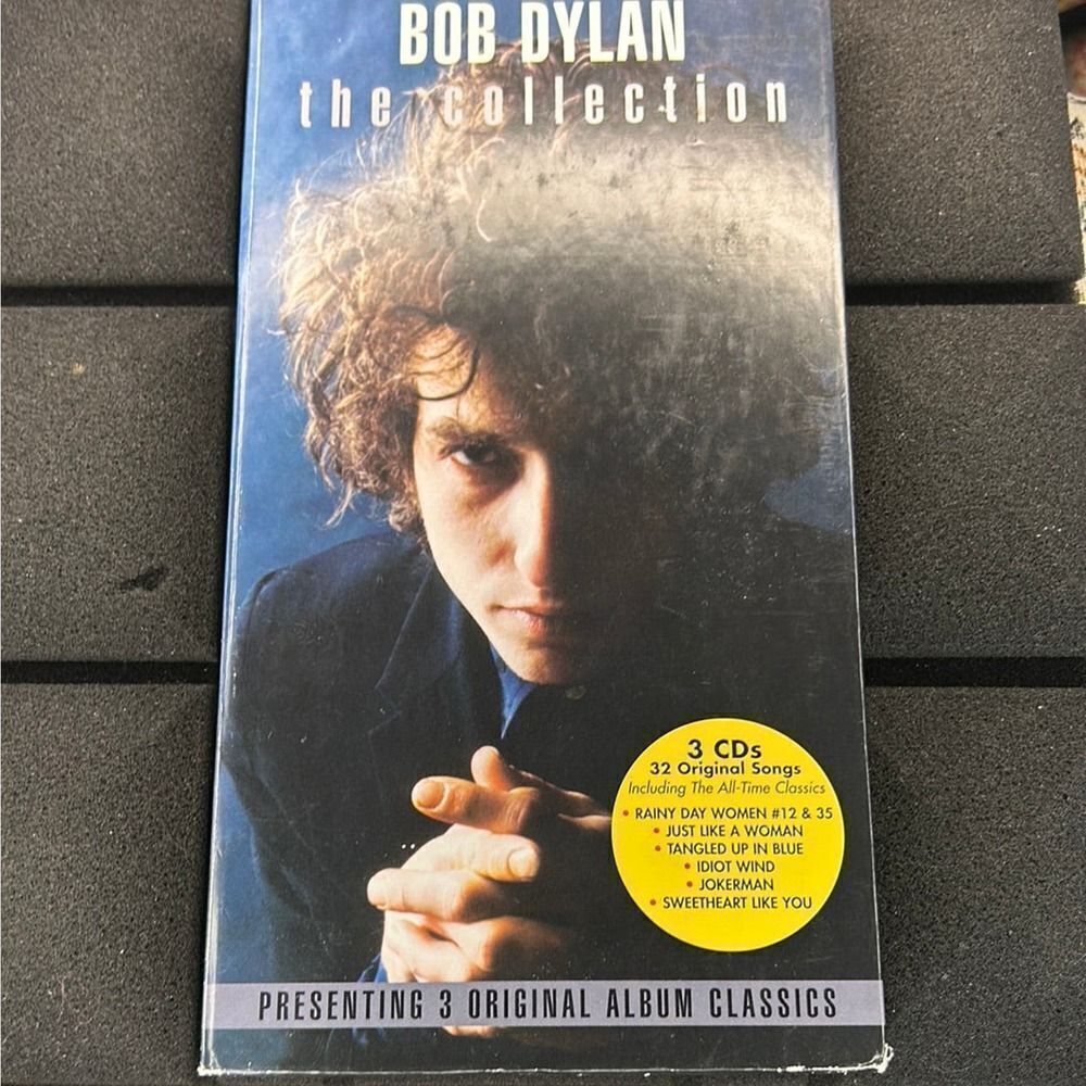 BOB DYLAN  3Blonde On Blonde, Blood Tracks, Infidel  3 CDbooklet USED